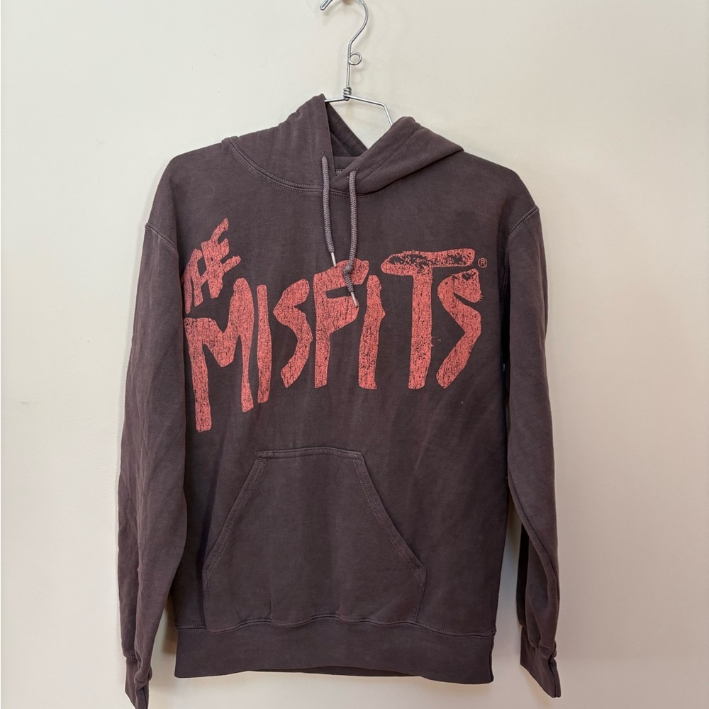 NWOT Urban Outfitters Misfits Skull Graphic Hoodie Sweatshirt Size XS - Picture 4 of 13